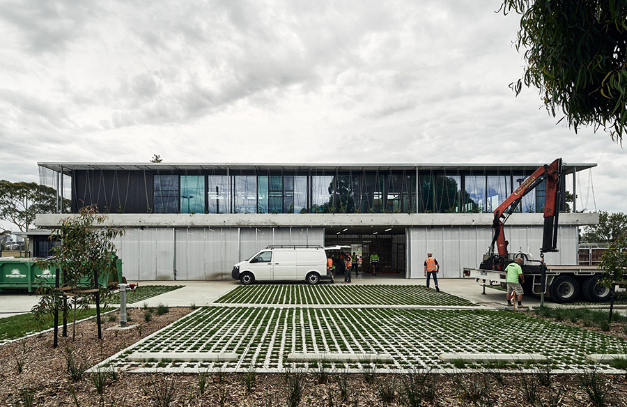 A Harmonious Blend of Functionality and Sustainability: Albert Park Office and Depot