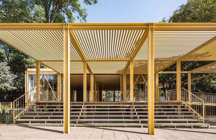 Educational Area and Visitor Service Center of Chapultepec Zoo Harmonizing with Nature